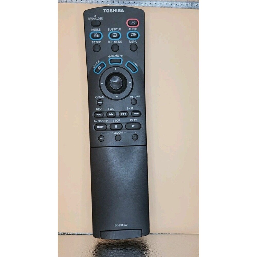 Toshiba SE-R0050 Audio Remote Control Tested & Works Toshiba Remote Control